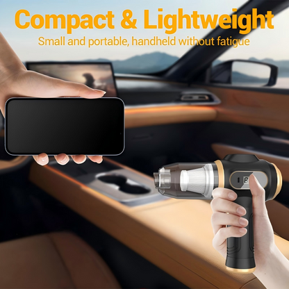 🚗 LIMITED-TIME 50% OFF! 🔋 Cordless 4-in-1 Car Vacuum – 12000Pa Suction, Digital Display, Type-C ✨