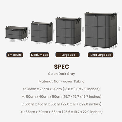 🥳 HOT SALE 🥳 20K+ SOLD! 🛏️ Bedding Organizer — Dust-Proof, Large Capacity ✅