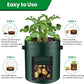 PE Potato Grow Bag with Harvest Flap