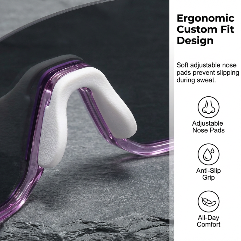 ⏳Limited-time 50% off⏰Large Frame UV Protection Sports Glasses – HD Vision & Lightweight Design🕶️🚴 🏃