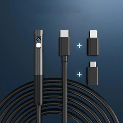 🔍 LIMITED-TIME 50% OFF! ✨ Waterproof Borescope Camera – Adjustable Light, USB-C, HD Imaging 💡
