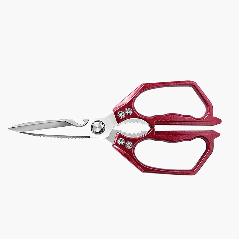 ✂️Multi-Functional Heavy Duty Kitchen Shears -FallFreshness- Stainless Steel Kitchen Shears, Sharp Silver Meat Scissors, Dishwasher Safe,  Poultry Shears, Japanese Cooking Scissors for Food, Chicken Bones, and Turkey
