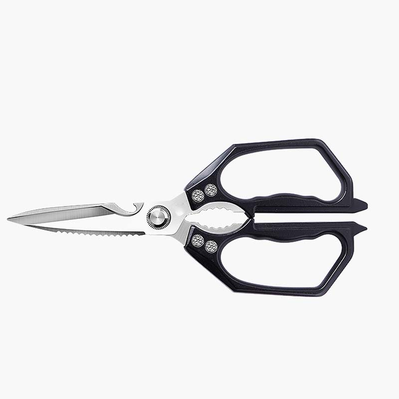 ✂️Multi-Functional Heavy Duty Kitchen Shears -FallFreshness- Stainless Steel Kitchen Shears, Sharp Silver Meat Scissors, Dishwasher Safe,  Poultry Shears, Japanese Cooking Scissors for Food, Chicken Bones, and Turkey