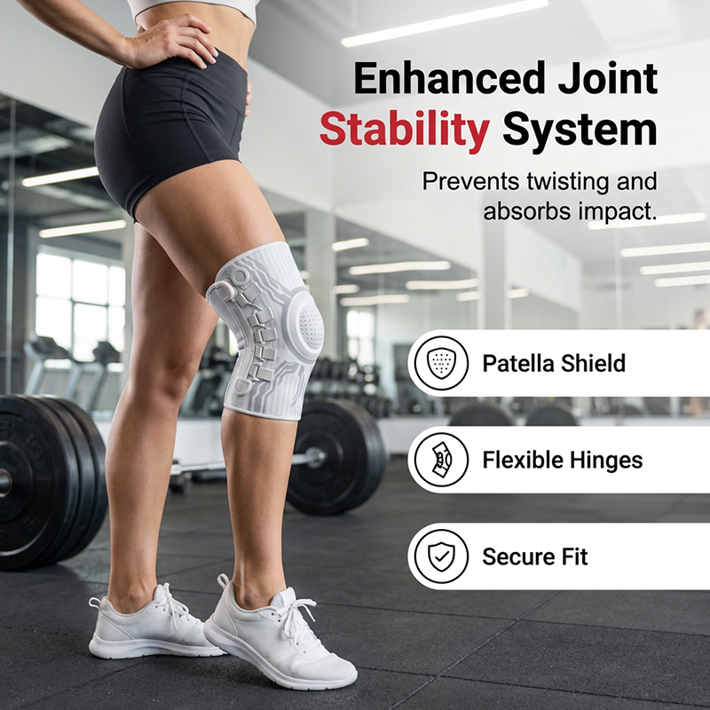 ⏳Time-Limited Special⏰Smart Knee Brace with Adjustable Compression Knob