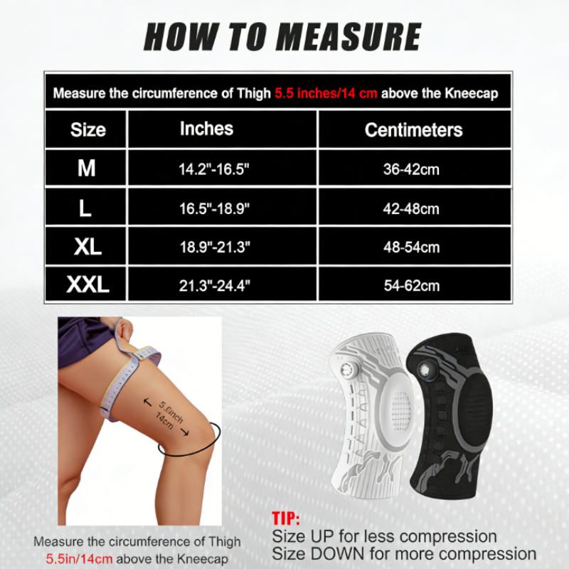 ⏳Time-Limited Special⏰Smart Knee Brace with Adjustable Compression Knob