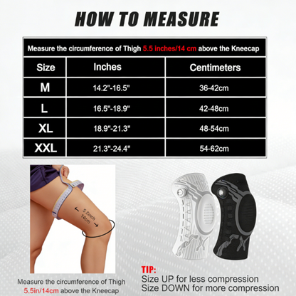 ⏳Time-Limited Special⏰Smart Knee Brace with Adjustable Compression Knob