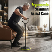 🦯 2026 SALE 50% OFF! 💪 Adjustable Standing Assist Cane for Elderly – Heavy-Duty Alloy Frame, Ultra-Wide Anti-Slip Base & Ergonomic D-Shape Grip ✨