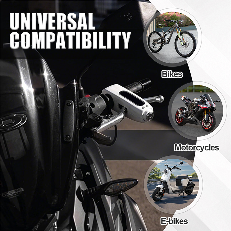 💥Hot Sales-50% OFF🔥Universal Motorcycle Anti-Theft Handlebar Lock