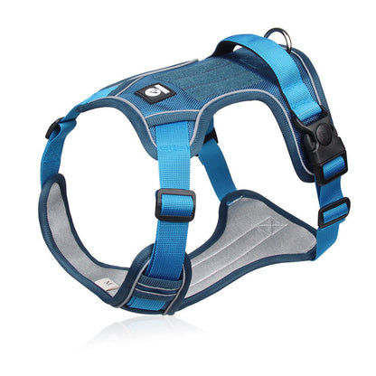 📢📢50% OFF !! ⏰No Pull Dog Harness with Leash & Collar LED