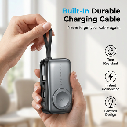 📢📢50% OFF & In Stock⏰🔋 Your Whole Charging Kit in One – Cables, Watch Pad & Plug Built-In! ⚡
