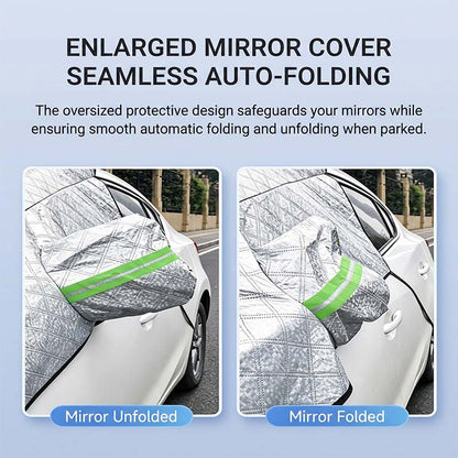 💥Car Windshield Snow Cover – All‑season, multi‑layer. Covers hood, glass & side windows. Strong straps, no slipping! 🚙💨