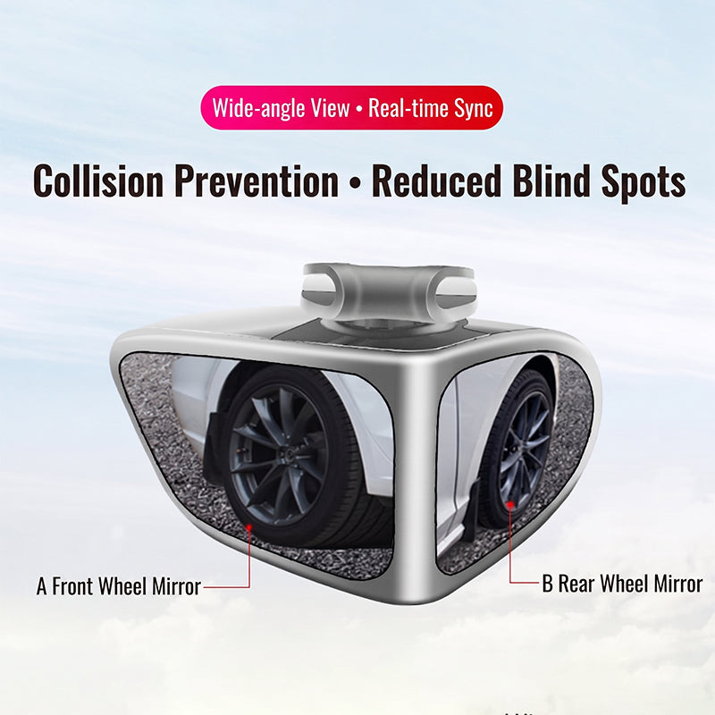 🔥2026 New Arrivals: 50% Off for a Limited Time!🔥Dual-Lens 360°Adjustable Blind Spot Mirror