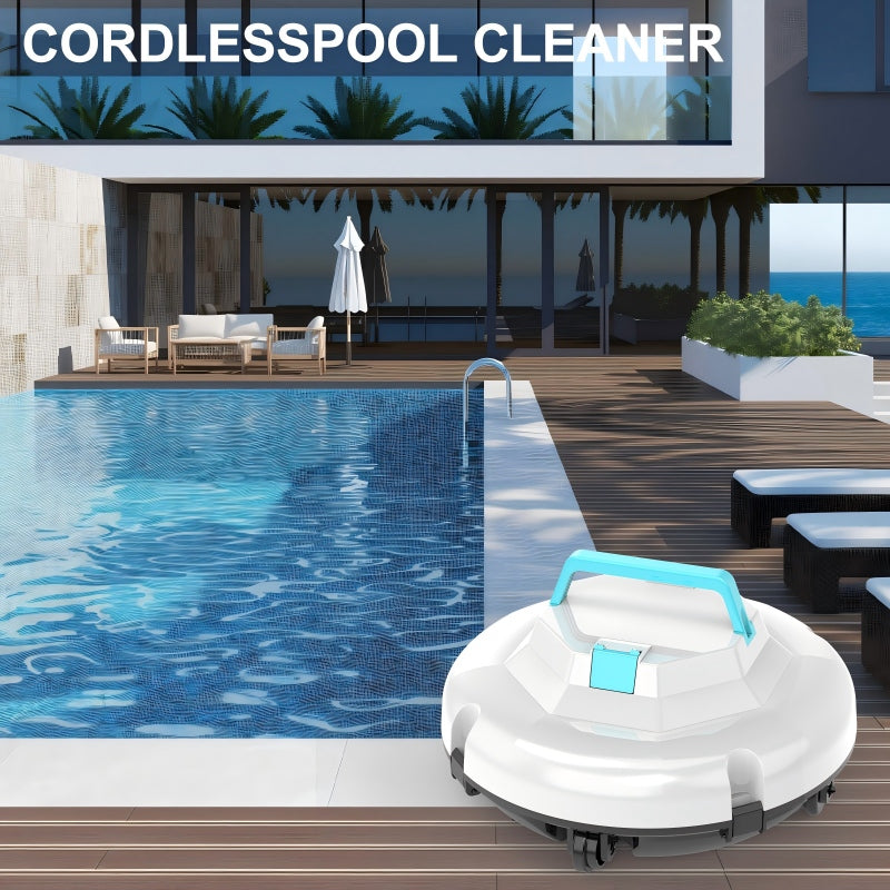 🌊Pool Cleaning Robot | Cordless · Powerful Suction · Smart Navigation · One-Touch Start · Easy-to-Remove Filter Basket🏖️