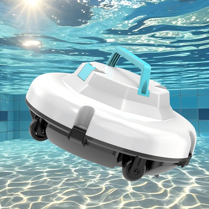 🌊Pool Cleaning Robot | Cordless · Powerful Suction · Smart Navigation · One-Touch Start · Easy-to-Remove Filter Basket🏖️