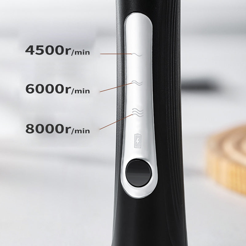 ⏳ Time-Limited Special! ⏰ Mini Portable Electric Frother Set – 3-Speed Precision 4500/6000/8000r/min, Powerful Quiet Motor, 304 Stainless Steel Whisk, USB-C Rechargeable – 2 Interchangeable Heads for Cappuccino Latte & Matcha ☕