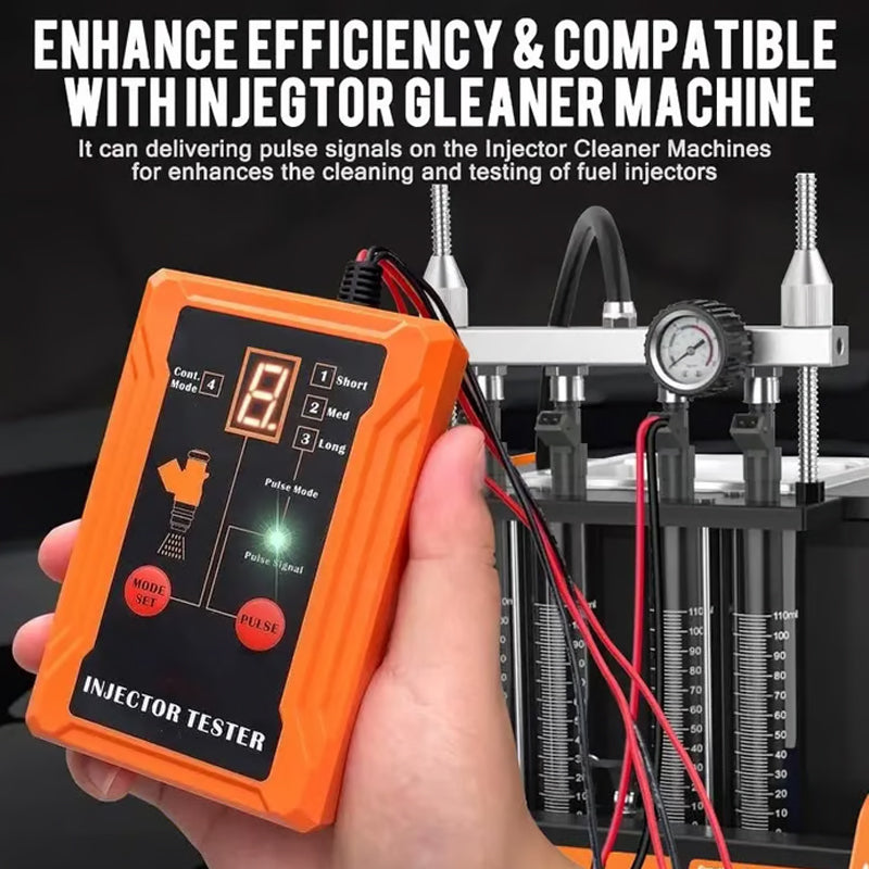 🎉 2026 Sale — Over 16,800 Sold!⛽4‑Mode 12V LED Display Fuel Injector Tester & Cleaner Tool ✨