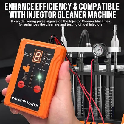 🎉 2026 Sale — Over 16,800 Sold!⛽4‑Mode 12V LED Display Fuel Injector Tester & Cleaner Tool ✨