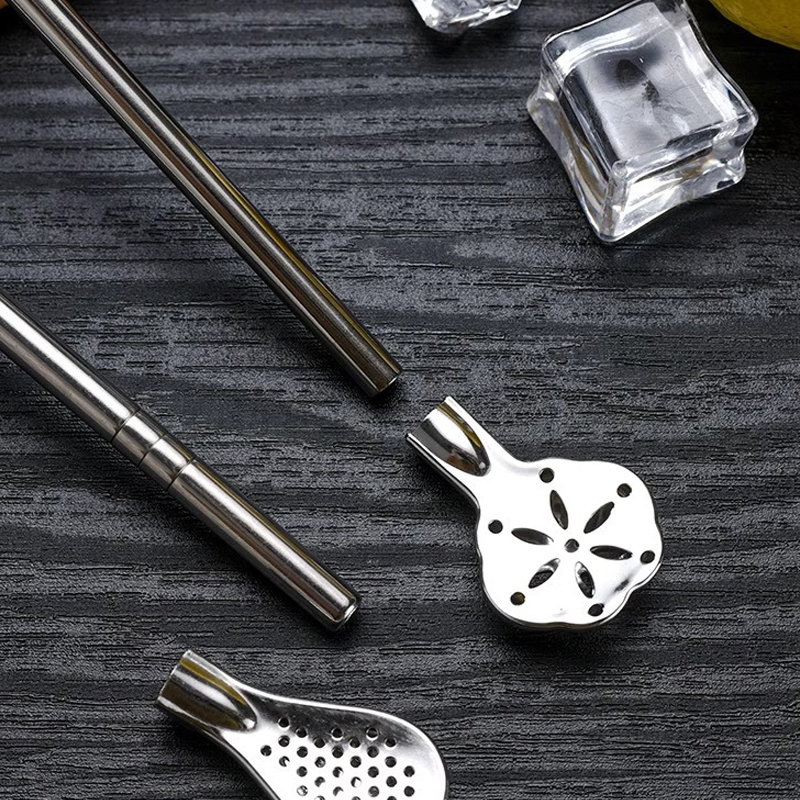 🥤 LIMITED TIME 50% OFF! 🥄 304 Stainless Steel 2-in-1 Straw Spoon – Drink Straw & Stirring Spoon Combo, Detachable Design & Eco-Friendly Reusable ✨