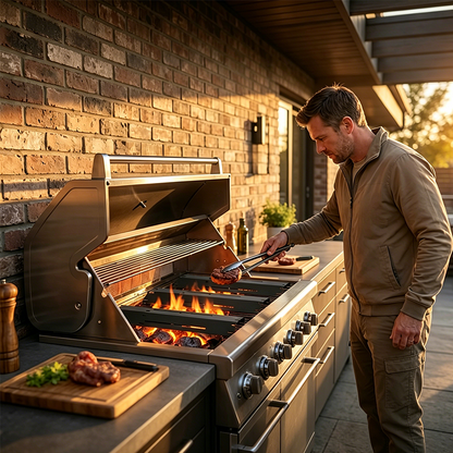 🍖 LIMITED-TIME 50% OFF! ✨ Adjustable Grill Heat Plate – Porcelain Steel, Durable, Universal Fit 🔧
