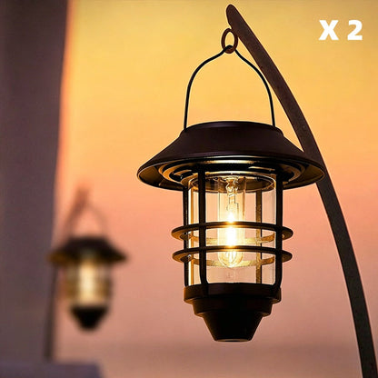 Solar Powered Hanging Lantern Light
