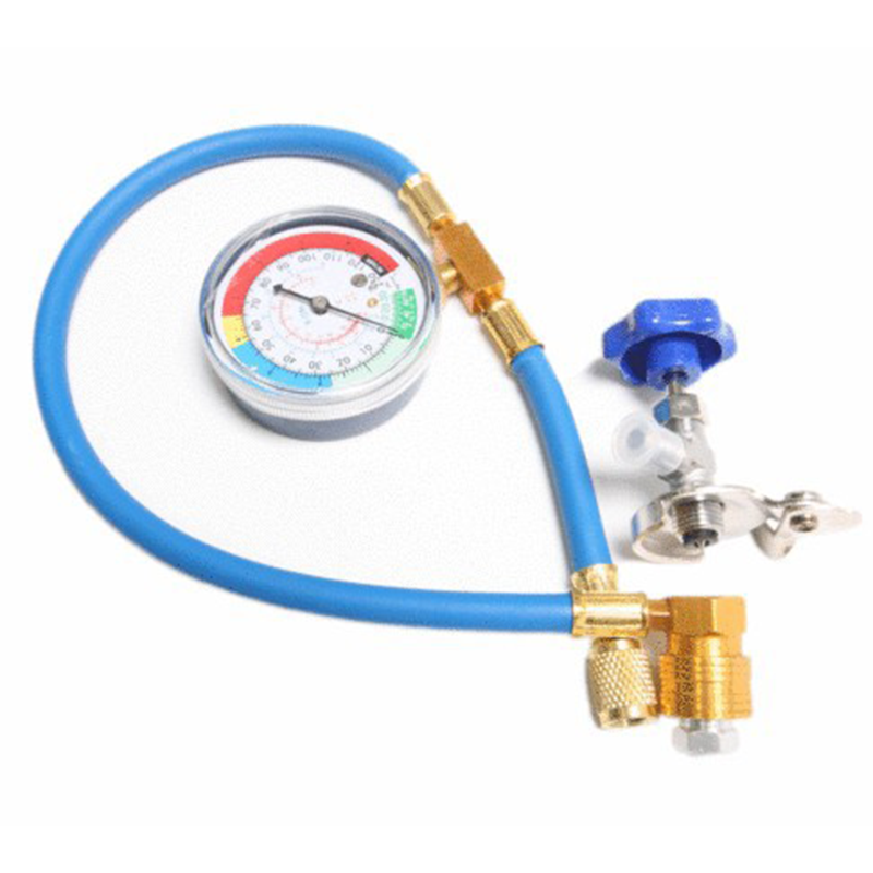 🚗 50% OFF NOW!❄️ R134a AC Refrigerant Charging Hose with Gauge – Universal & Easy DIY Tool 🔧