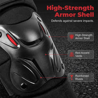 🏍️ 2026 Sale — Over 34,000 Sold!🔥  Motorcycle Knee & Elbow Guard Set