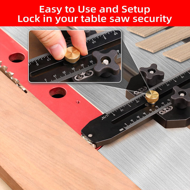 ⚙️ LIMITED-TIME 50% OFF! ✨Thin Rip Table Saw Jig