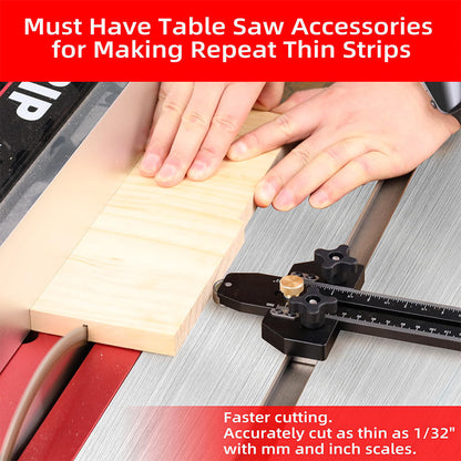 ⚙️ LIMITED-TIME 50% OFF! ✨Thin Rip Table Saw Jig