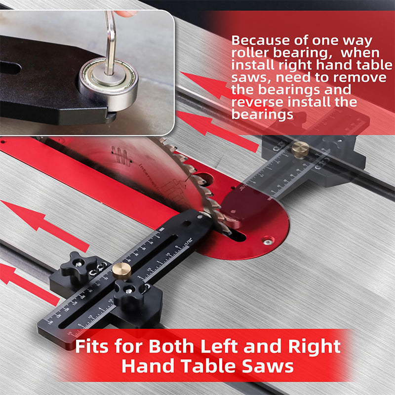 ⚙️ LIMITED-TIME 50% OFF! ✨Thin Rip Table Saw Jig