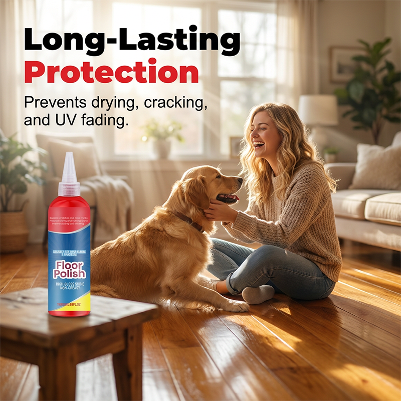 ⏰ Floor Polish – Scratch Repair, Non-Greasy, Long-Lasting 🔧