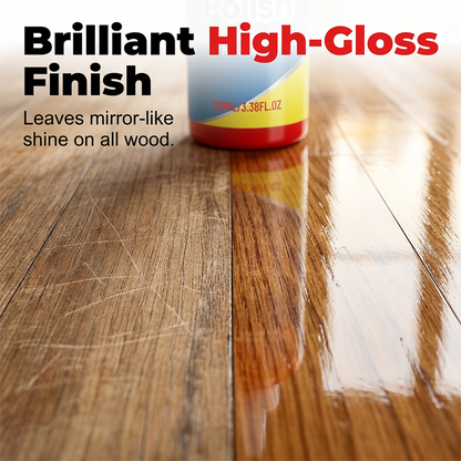 ⏰ Floor Polish – Scratch Repair, Non-Greasy, Long-Lasting 🔧