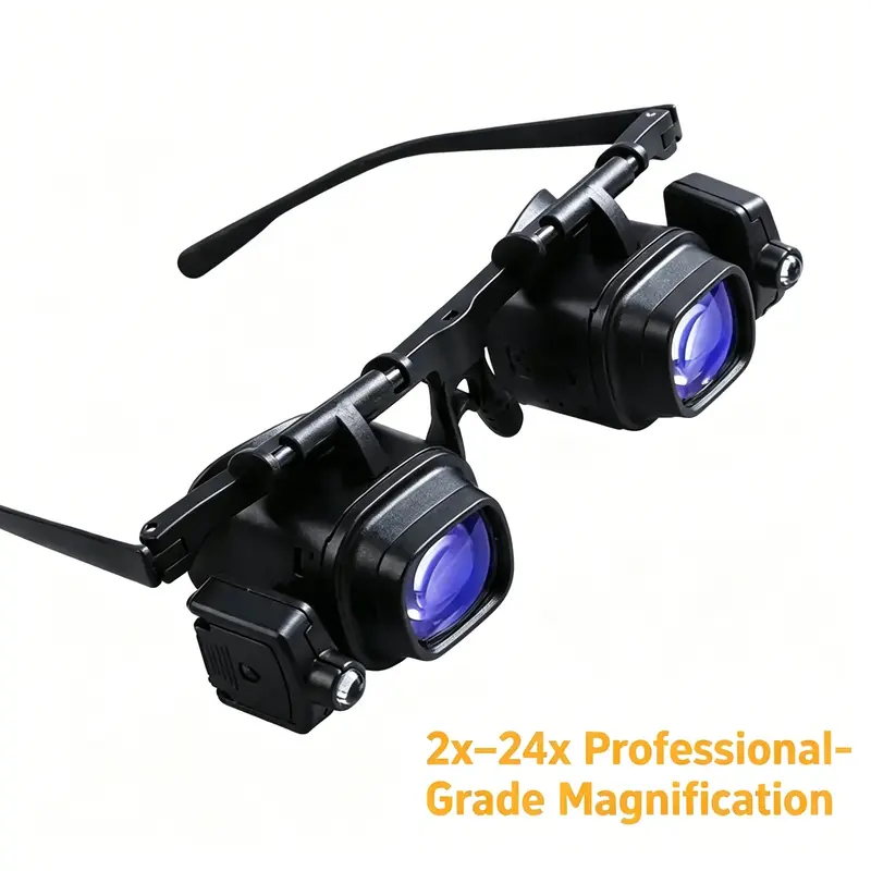 ⏳Time-Limited Special⏰Still Squinting at Small Print? This Rechargeable LED Magnifier Frees Your Hands. Half Price Today