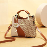 👜 LIMITED-TIME 50% OFF! ✨ Printed Bucket Bag – 3-Way Carry, Spacious, Retro Style 🌼