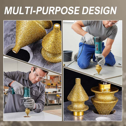 ⚙️50% OFF! ✨ Diamond Chamfering Bit for Grinder – Multi-Function, Brazed Diamond, Universal Fit 💎