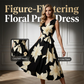 Women's Sleeveless Floral Print Dress