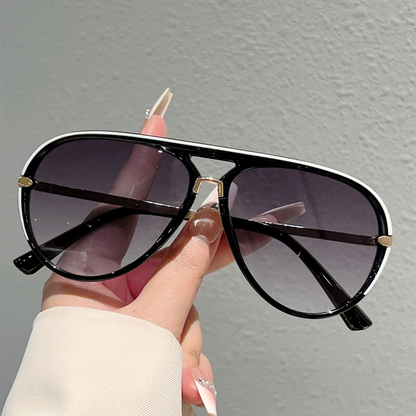 🔥 Women's Retro Double-Bridge Sunglasses