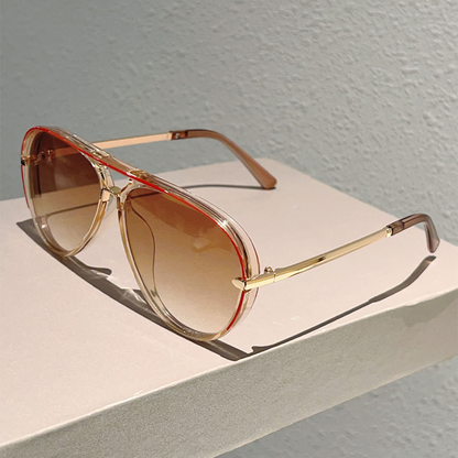 🔥 Women's Retro Double-Bridge Sunglasses