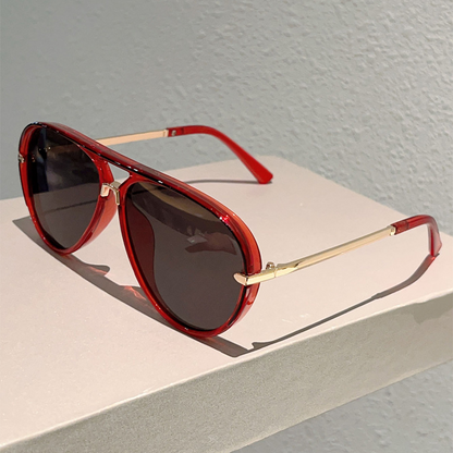 🔥 Women's Retro Double-Bridge Sunglasses