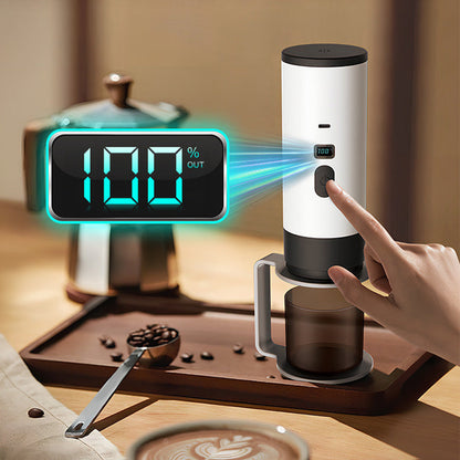 ☕ 50% OFF NOW! 🔋 Portable Espresso Machine for Travel – Compact Design, Digital Display, Type-C Fast Charging & 90ml Perfect Shot ✨