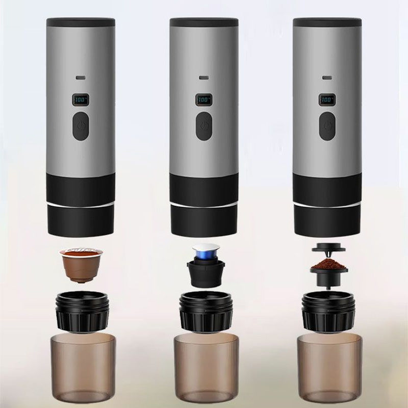 ☕ 50% OFF NOW! 🔋 Portable Espresso Machine for Travel – Compact Design, Digital Display, Type-C Fast Charging & 90ml Perfect Shot ✨