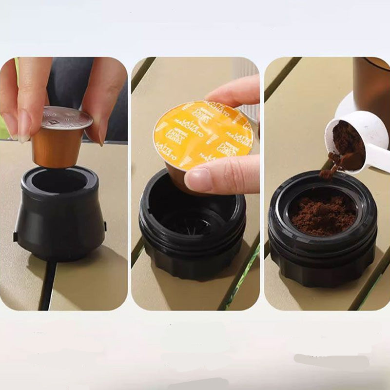 ☕ 50% OFF NOW! 🔋 Portable Espresso Machine for Travel – Compact Design, Digital Display, Type-C Fast Charging & 90ml Perfect Shot ✨