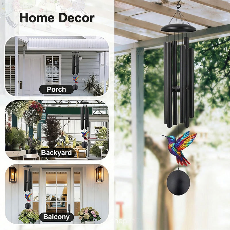 Vintage Metal Memorial Wind Chimes for Garden