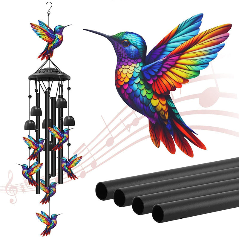 Vintage Metal Memorial Wind Chimes for Garden