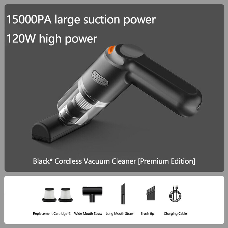⏰🔥LIMITED TIME 50% OFF!🔥50K+ SOLD!🧹 Cordless Car Vacuum – 10000Pa Suction & 4000mAh Battery 🚗