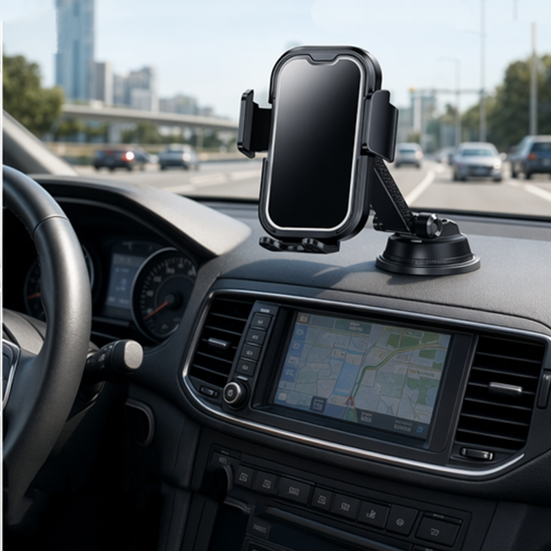 🚗 LIMITED-TIME 50% OFF! ✨ Magnetic Suction Car Phone Mount – Nano Vacuum, One-Handed Use, Multi-Angle 📱