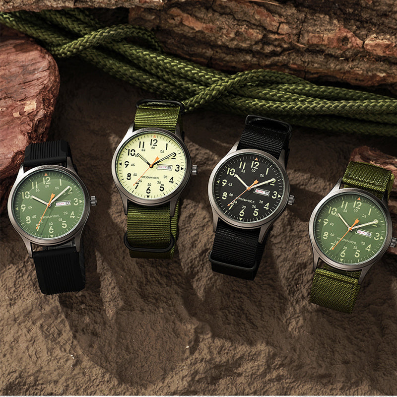🏖️ 50% OFF ⌚✨ Men's Quartz Watch with Luminous Display – Glows in the Dark, Shines All Day! Classic Style for Any Occasion 👔