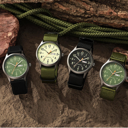 🏖️ 50% OFF ⌚✨ Men's Quartz Watch with Luminous Display – Glows in the Dark, Shines All Day! Classic Style for Any Occasion 👔