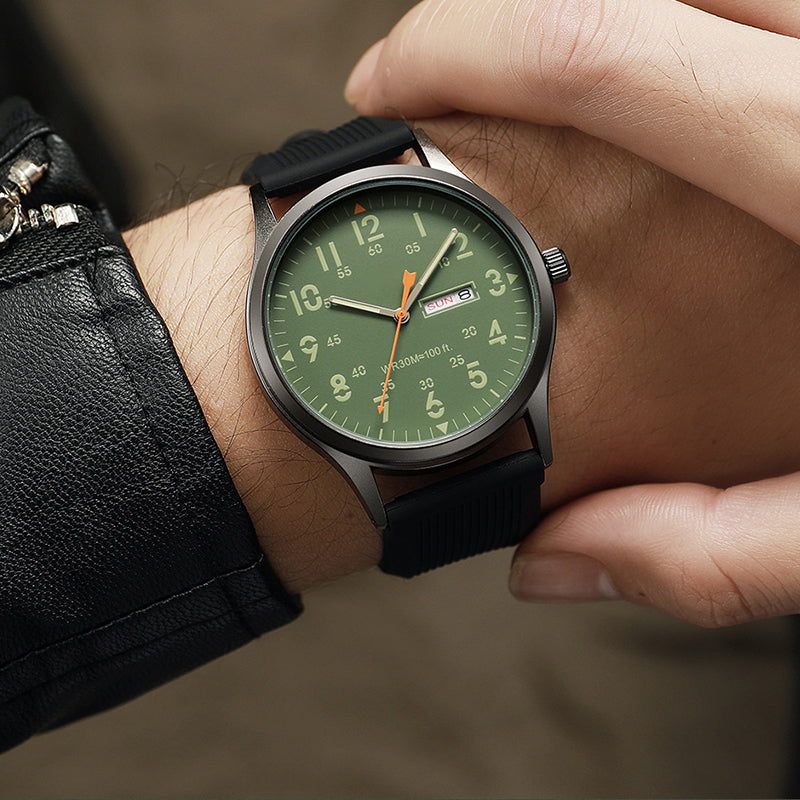 🏖️ 50% OFF ⌚✨ Men's Quartz Watch with Luminous Display – Glows in the Dark, Shines All Day! Classic Style for Any Occasion 👔