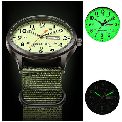 🏖️ 50% OFF ⌚✨ Men's Quartz Watch with Luminous Display – Glows in the Dark, Shines All Day! Classic Style for Any Occasion 👔