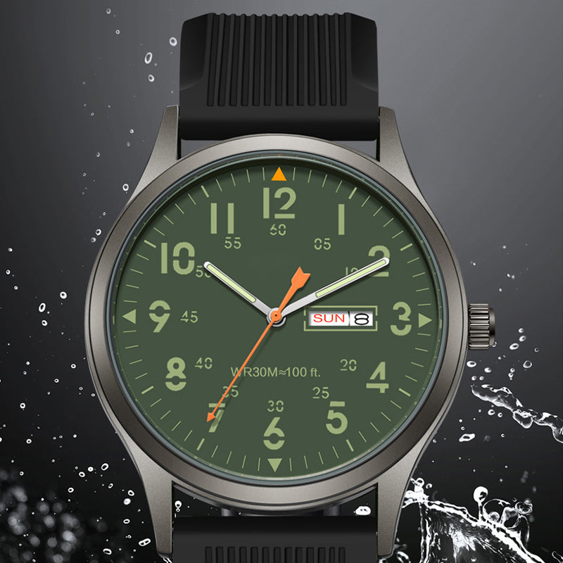 🏖️ 50% OFF ⌚✨ Men's Quartz Watch with Luminous Display – Glows in the Dark, Shines All Day! Classic Style for Any Occasion 👔